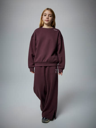 NKFODIKA NREG WIDE SWE PANT BRU BF 13247269 Sassafras