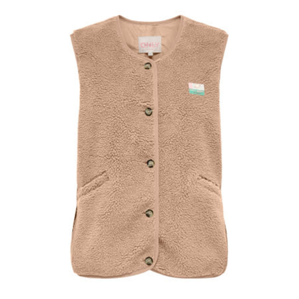 KIDS ONLY KOGBABY LIFE TEDDY VEST CS PNT 15366088 Cuban Sand