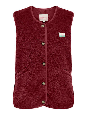 KOGBABY LIFE TEDDY VEST CS PNT 15366088 Cabernet
