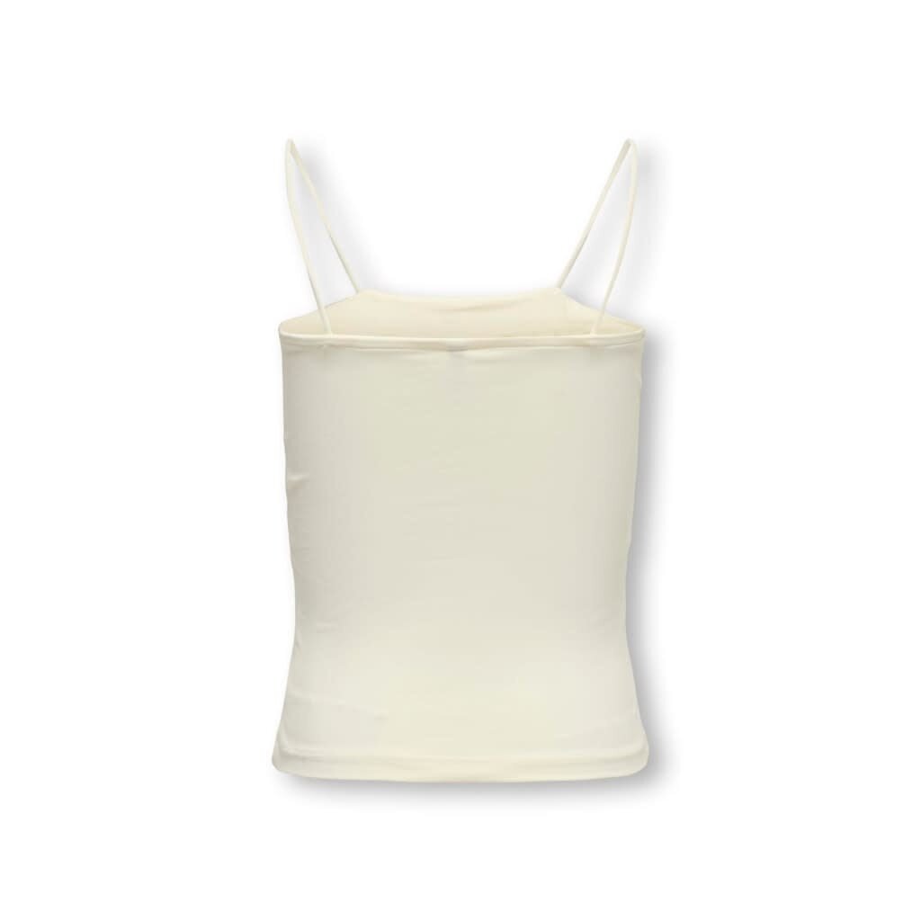 KIDS ONLY KOGEA SHORT DOUBLE LAYER SINGLET JRS 15342438 Cloud Dancer