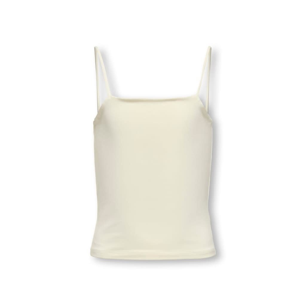 KIDS ONLY KOGEA SHORT DOUBLE LAYER SINGLET JRS 15342438 Cloud Dancer