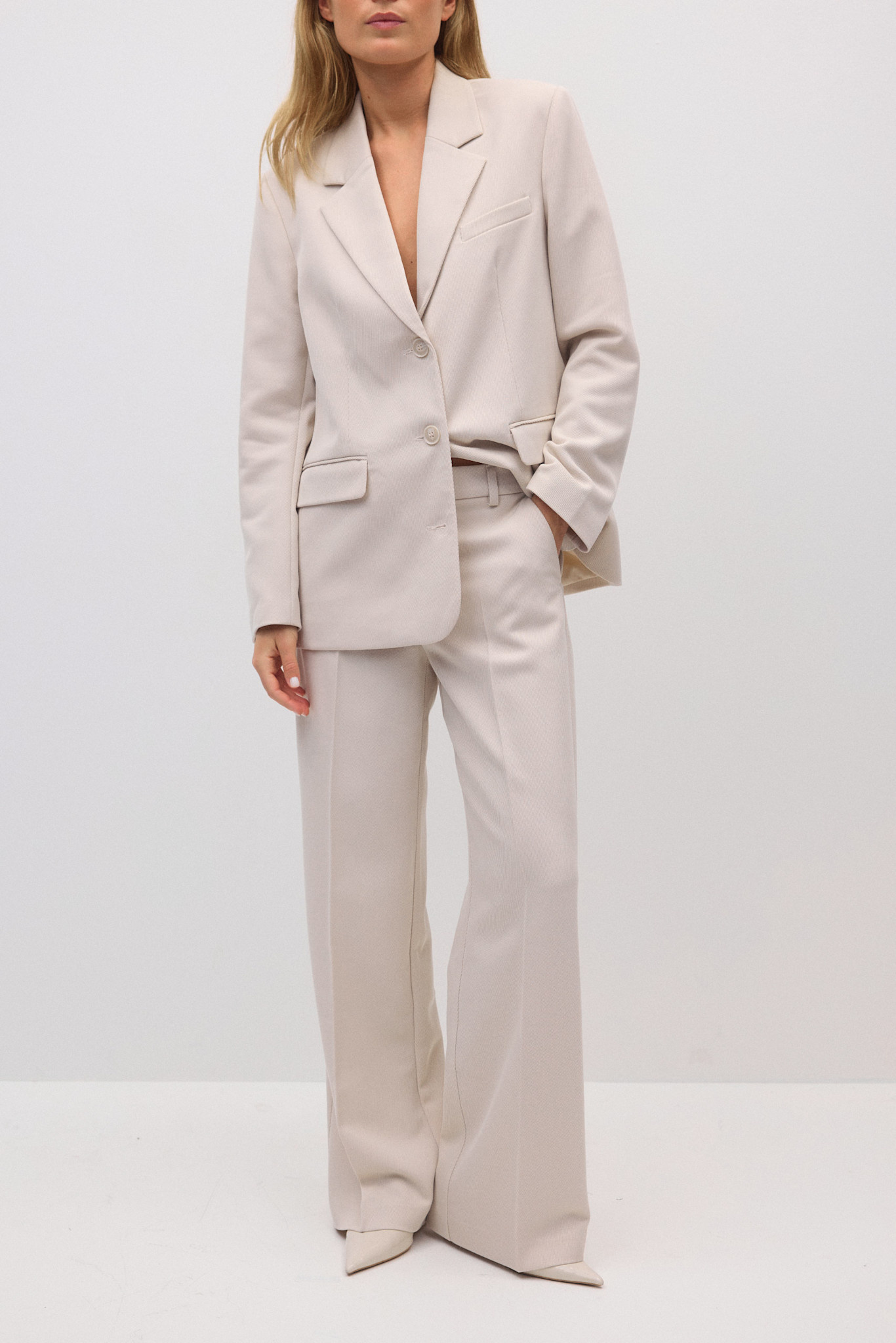 Twill blazer 25226 Beige (1040)