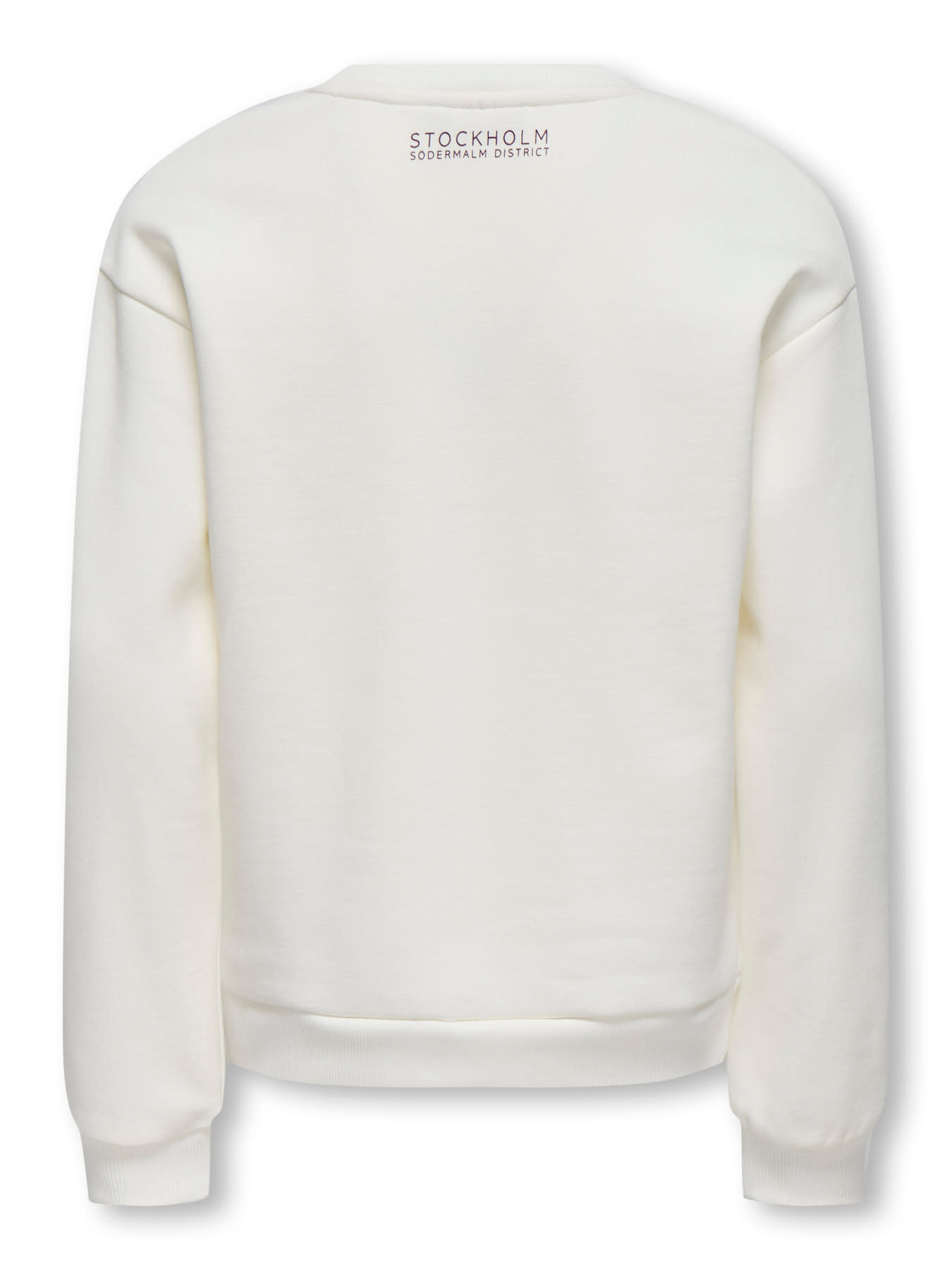 KOGZENJA BOXY L/S PRINTED SWT 15358097 Egret Sthlm