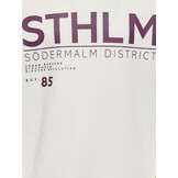 KOGZENJA BOXY L/S PRINTED SWT 15358097 Egret Sthlm