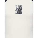 KOGBINA LIFE L/S O-NECK CONTRAST TOP JRS 15360859 Night Sky London/Cloud Dancer Body