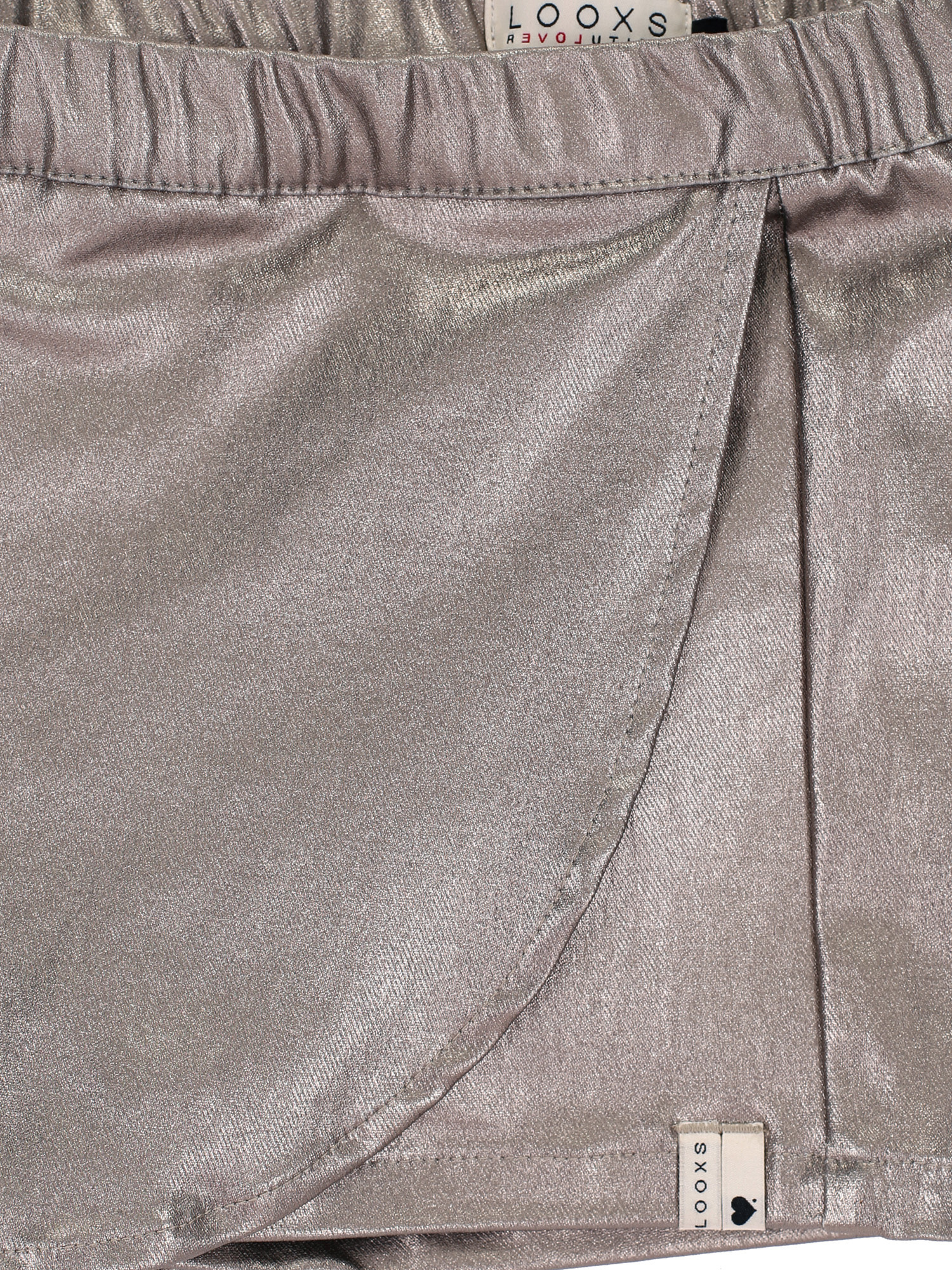 metallic skirt 2533-7781-018 champagne