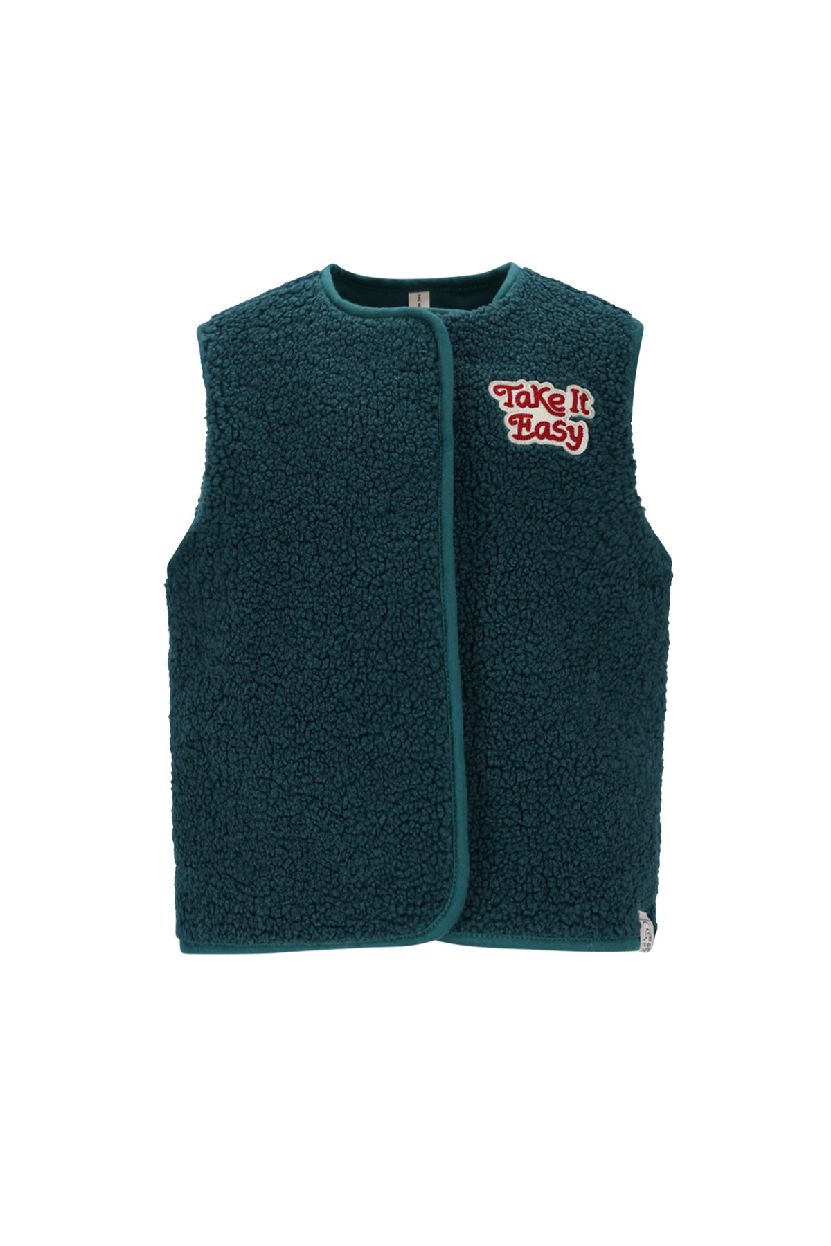 Rox teddy gilet D509-0232 Jasper Green
