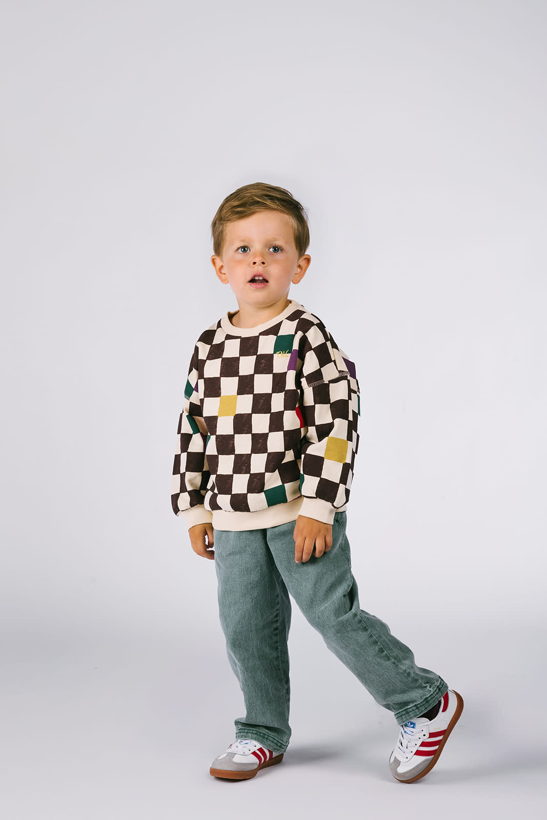 Bobbie sweater D509-0332 Checker