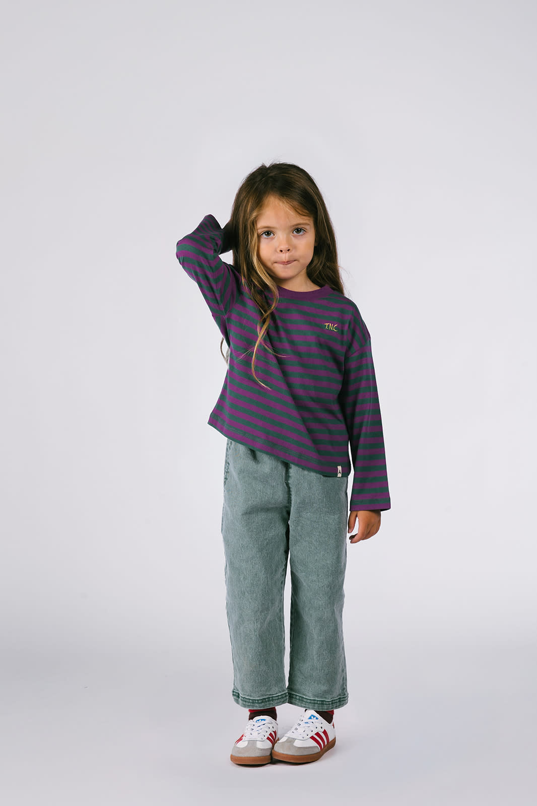 Lou t-shirt stripes D509-0432 Jasper Stripes