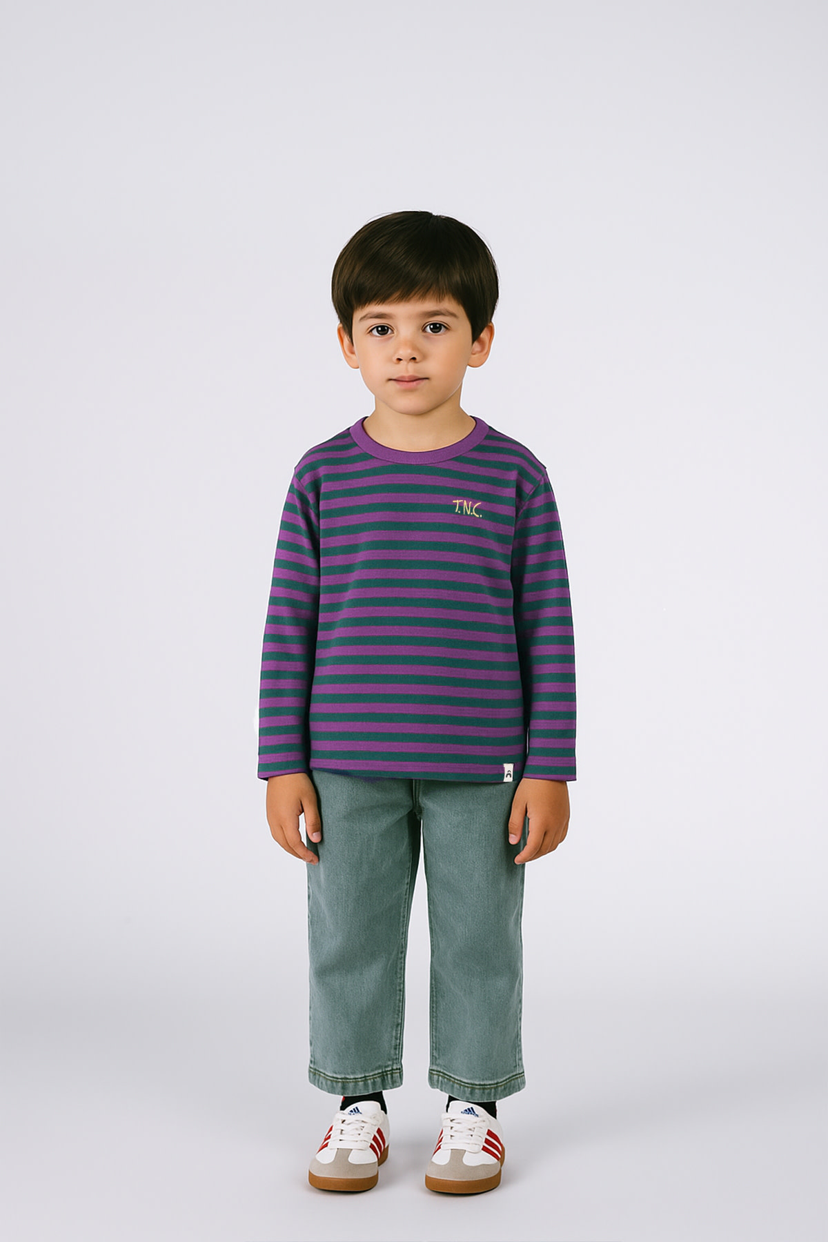 Lou t-shirt stripes D509-0432 Jasper Stripes