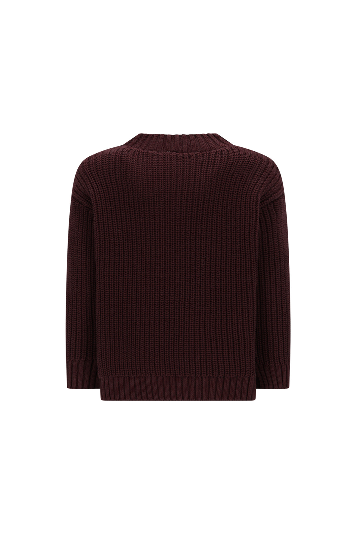 Jamie knitted sweater D509-0330 Vineyard Wine