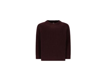 Jamie knitted sweater D509-0330 Vineyard Wine