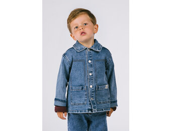 Noï denim jacket pink D509-0213 Denim