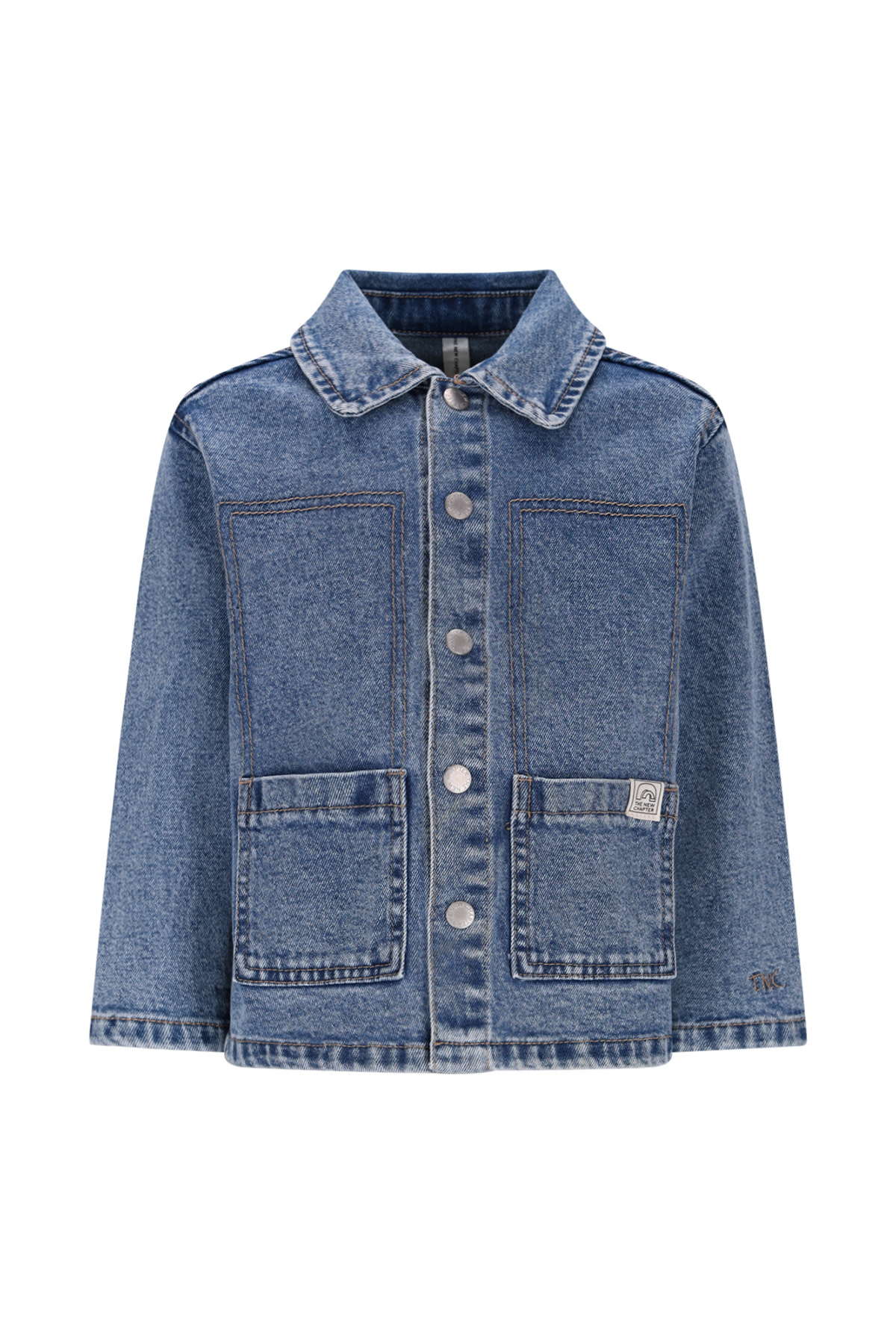 Noï denim jacket pink D509-0213 Denim