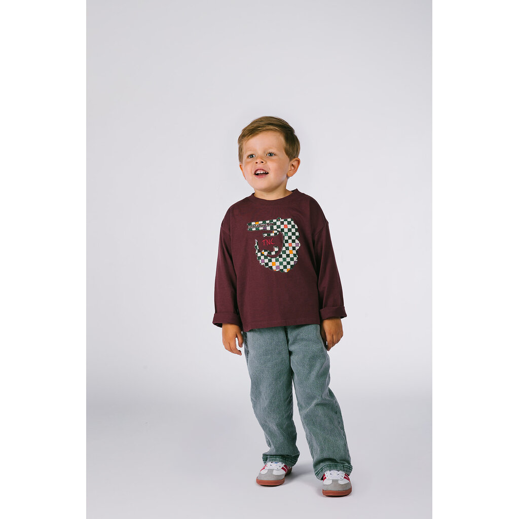 The New Chapter Mattie t-shirt D509-0431 Vineyard Wine