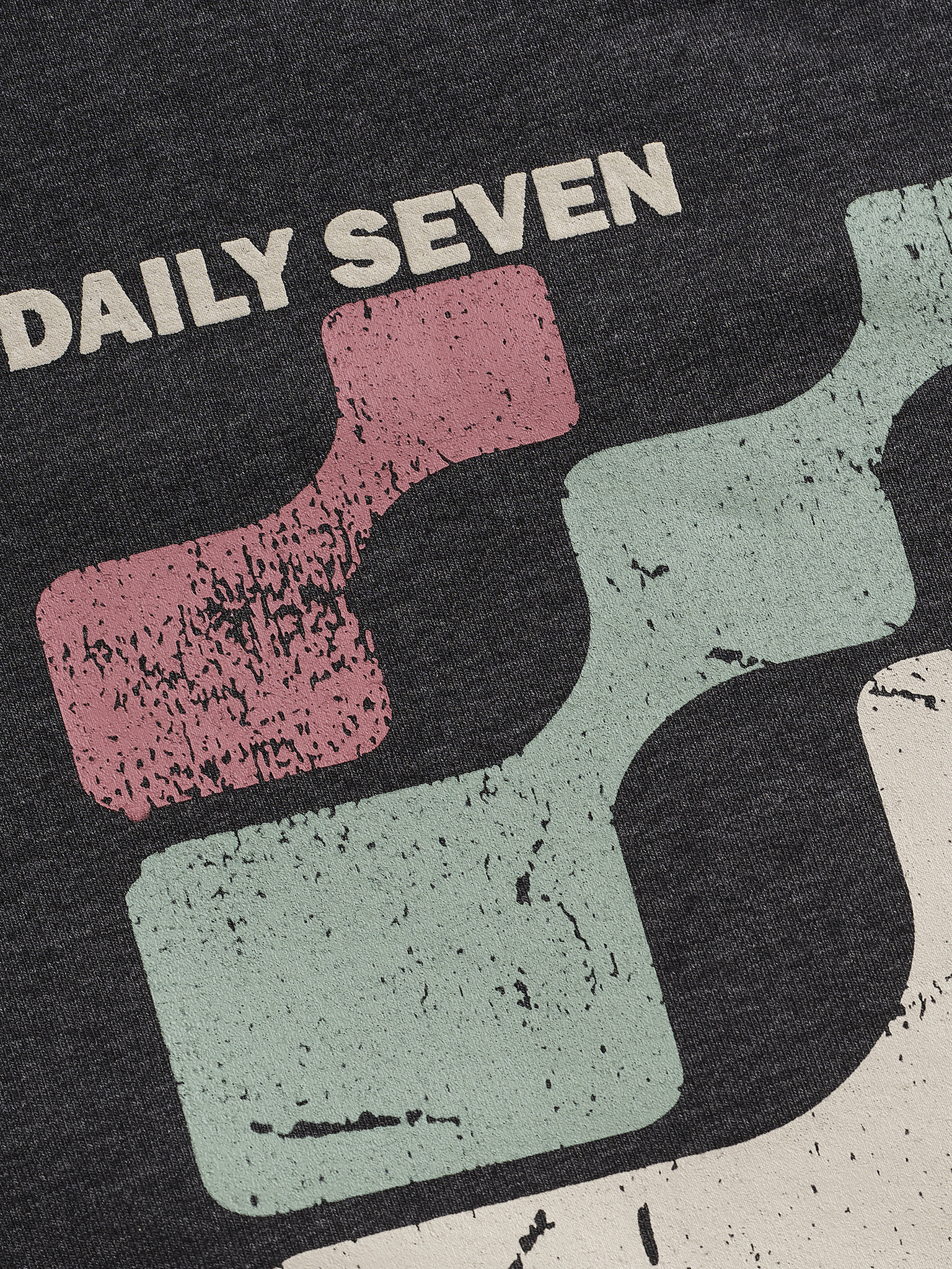 Oversized Sweater Daily Seven 920238 1320 Dark Grey Melange