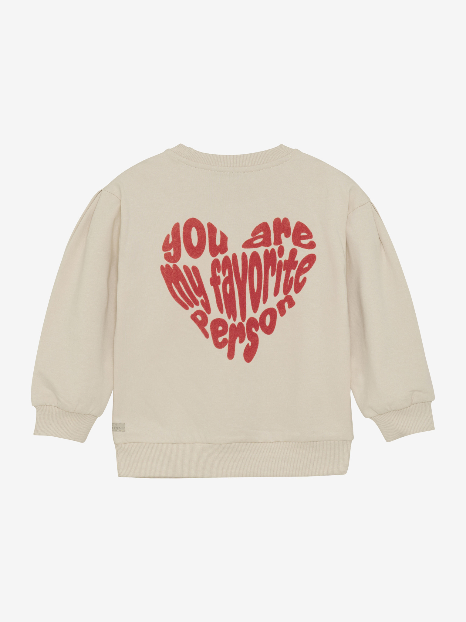 Sweater Brushed Backprint 930286 2020 Sandshell