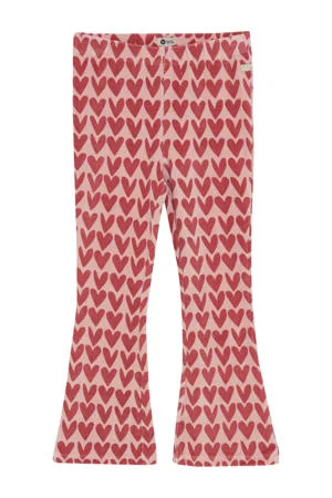 Flared Heart Pants 930314 5013 Pale Mauve