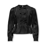 KOGVICTORIA L/S BOW SHIRT WVN 15363200 Black