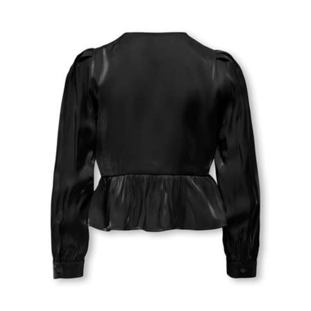 KIDS ONLY KOGVICTORIA L/S BOW SHIRT WVN 15363200 Black