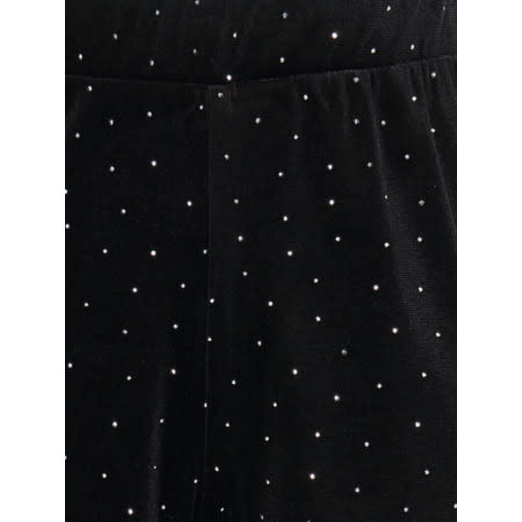 KIDS ONLY KOGVELLA VELVET WIDE PANT JRS 15362601 Black Studs