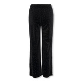 KOGVELLA VELVET WIDE PANT JRS 15362601 Black Studs