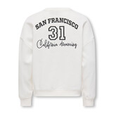 KOGBILA L/S OVZ PRINT O-NECK SWT 15357903 Egret Sport