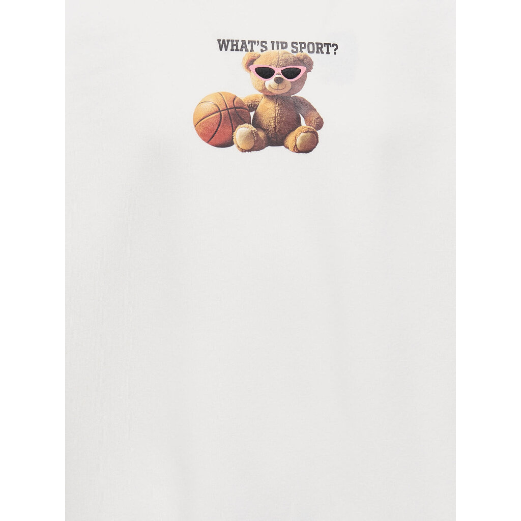 KIDS ONLY KOGBILA L/S OVZ PRINT O-NECK SWT 15357903 Egret Sport