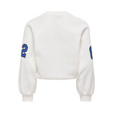 KOGCOLETTA L/S V-NECK PRINT SWT 15362087 Cloud Dancer Legendary