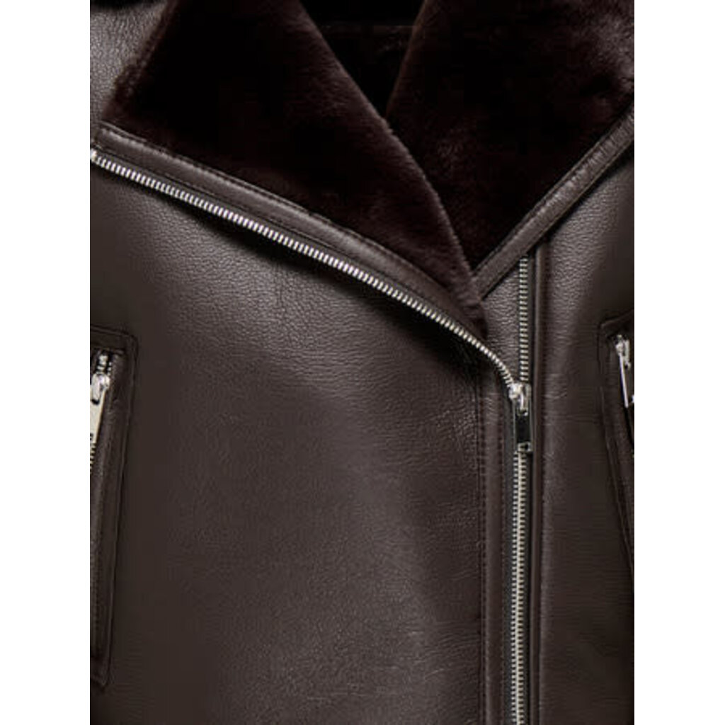 KIDS ONLY KOGSTARRY BONDED TEDDY JACKET OTW 15360681 Black Coffee