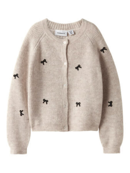 name it NKFRIFEY LS KNIT CARD 13249267 Cement