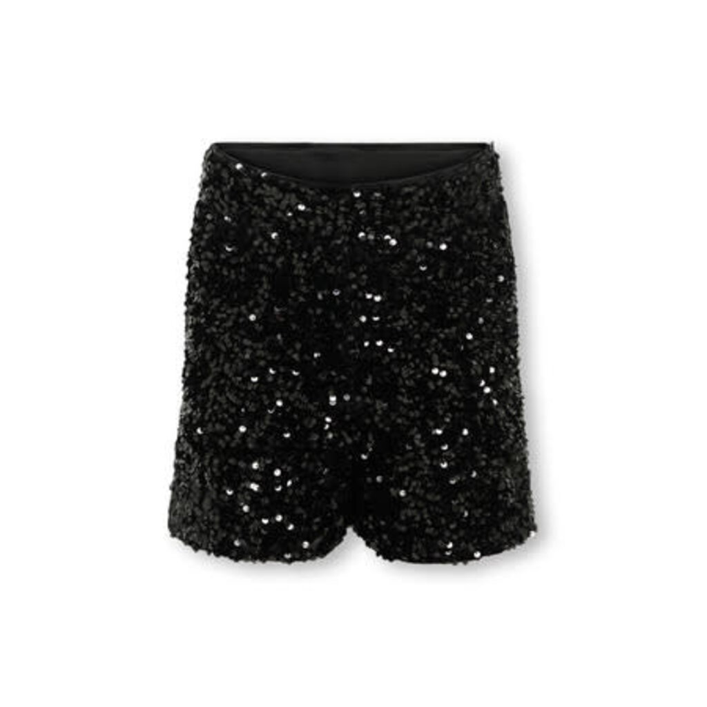 KIDS ONLY KOGCONFIDENCE SEQUIN SHORTS JRS 15359946 Black