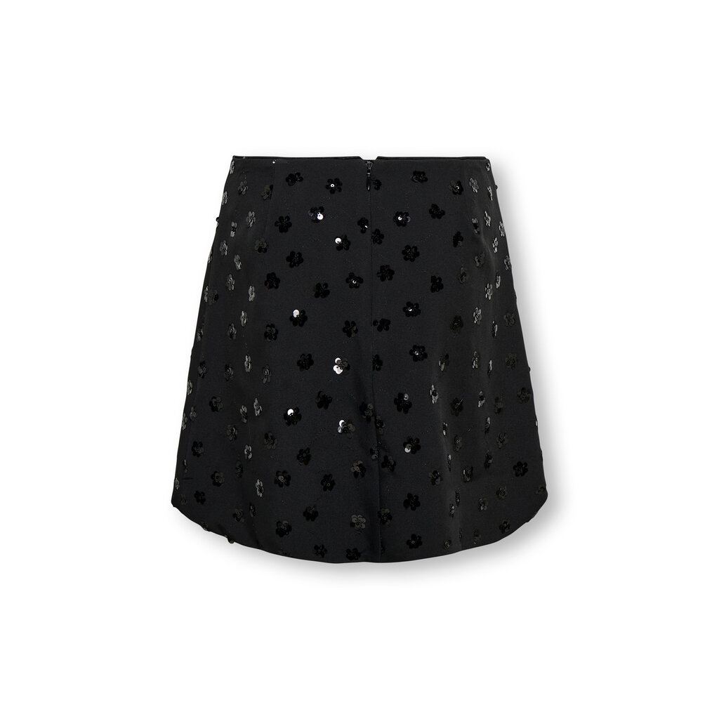 KIDS ONLY KOGNANNA SEQUIN DETAIL SKIRT TLR 15359880 Black