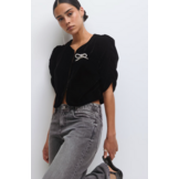 Velour top 26752 black