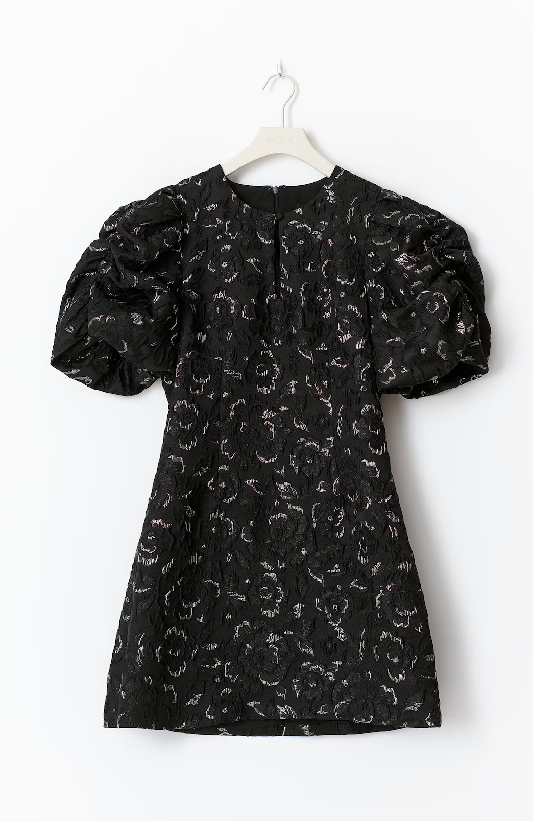 Brocade dress 26221 black