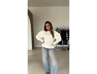 Sweater taille - offwhite
