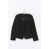 Heart shaped tailored blazer 24917 black