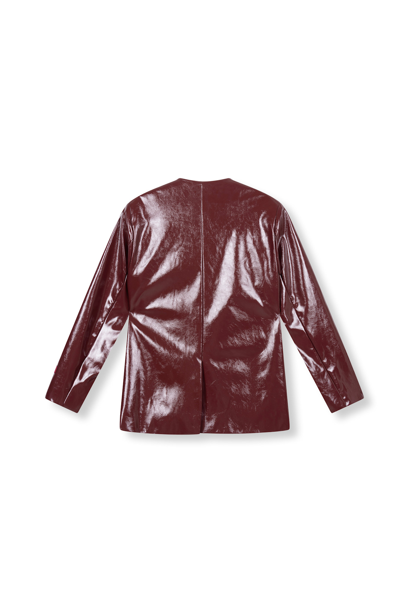 collarless blazer MEA R2511493821 BORDEAUX