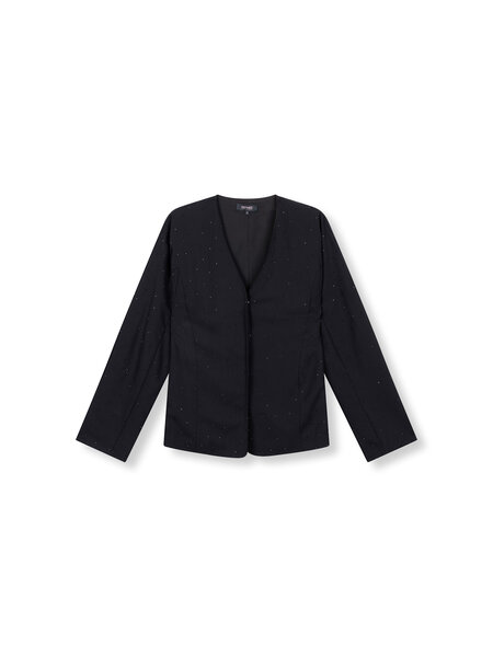 REFINED hourglass blazer stones JILL R2511451836 BLACK