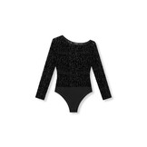 body flock print ELLY R2511828817 BLACK
