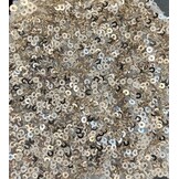 Sequin mini dress 26651 Gold