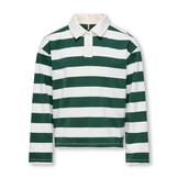 KOGRUBY LIFE L/S BOXY POLO SHIRT JRS 15358142 Pineneedle