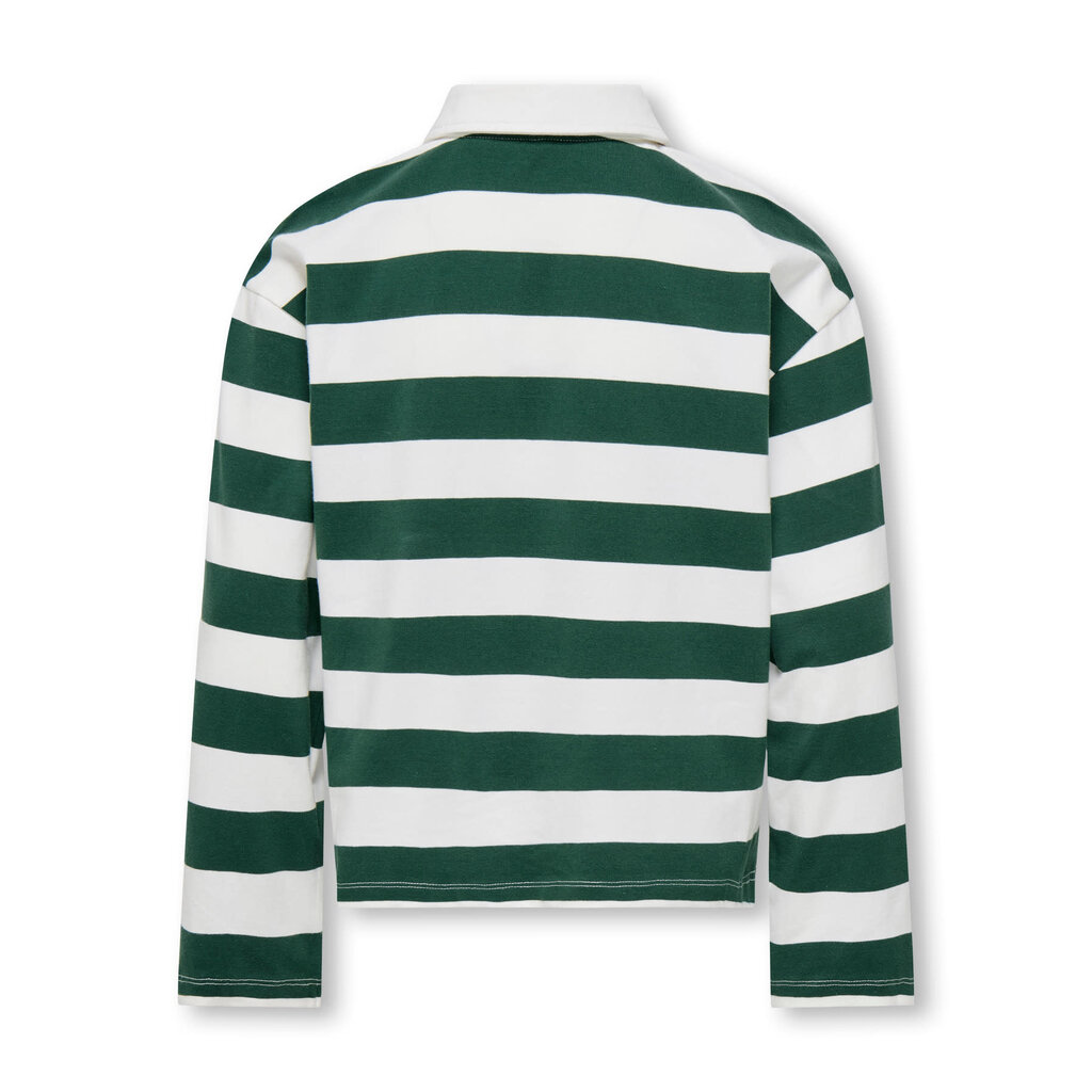 KIDS ONLY KOGRUBY LIFE L/S BOXY POLO SHIRT JRS 15358142 Pineneedle