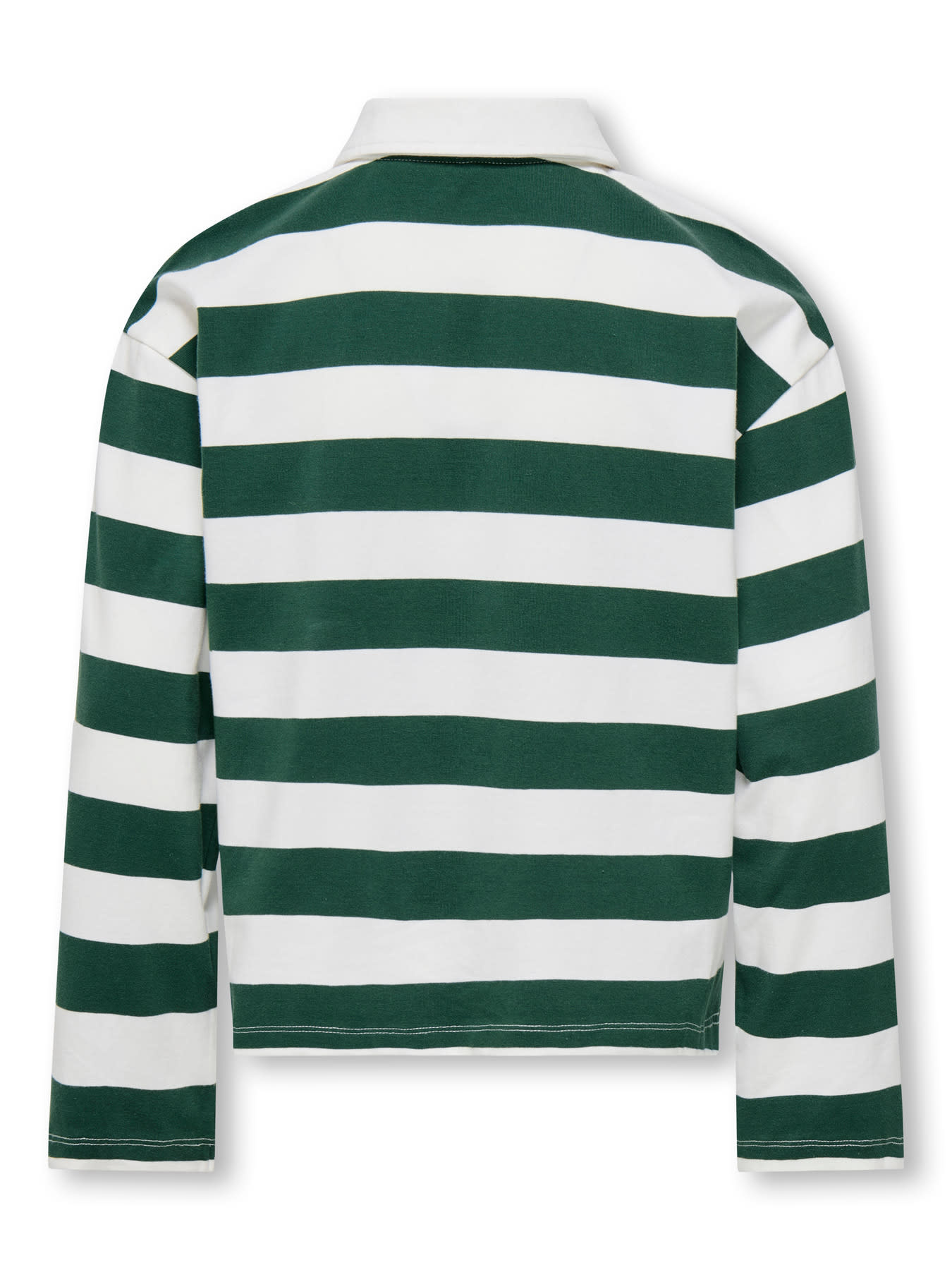 KOGRUBY LIFE L/S BOXY POLO SHIRT JRS 15358142 Pineneedle