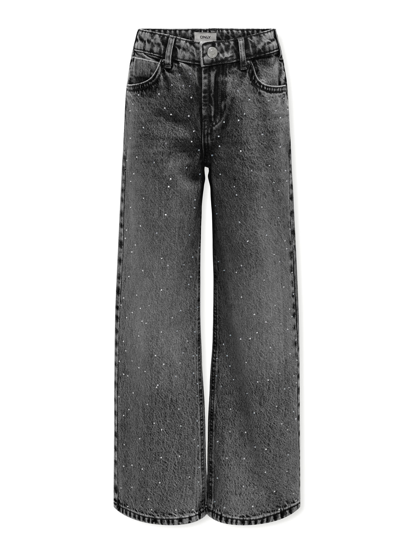 KOGCOBAIN RHINESTONE WIDE DNM AZG810 15373729 Washed Black Rhinestones