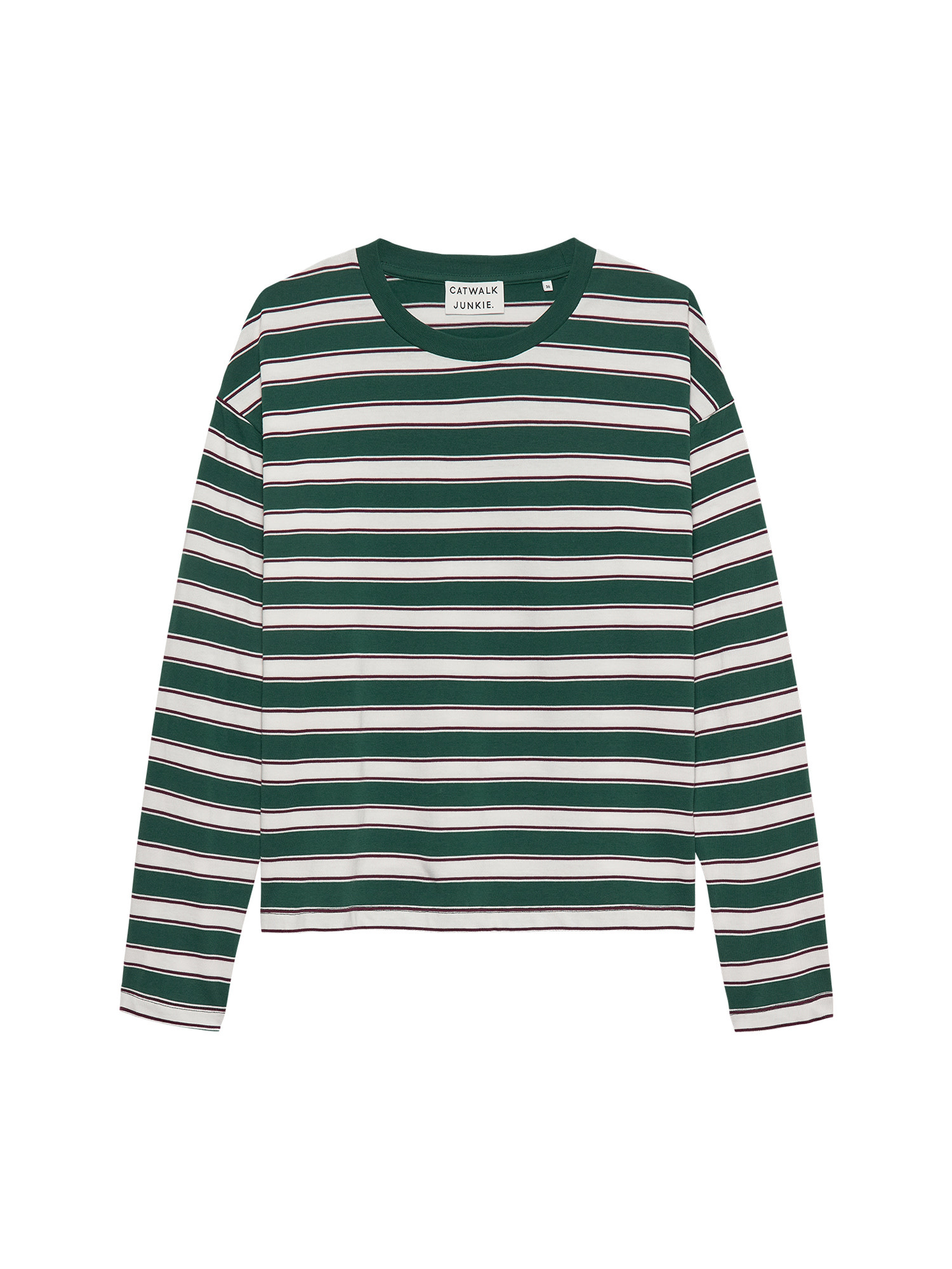Gestreepte long sleeve 2504020409 Pine Forest