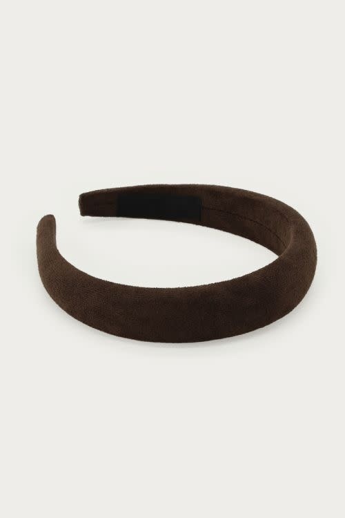 Hairband suede brown MJ15419