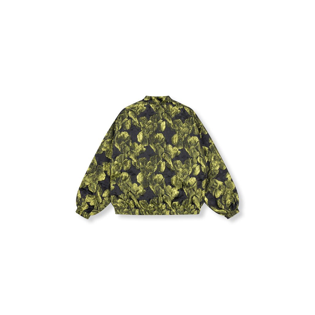 REFINED Jacquard bomber ASH R2512459832 LIME