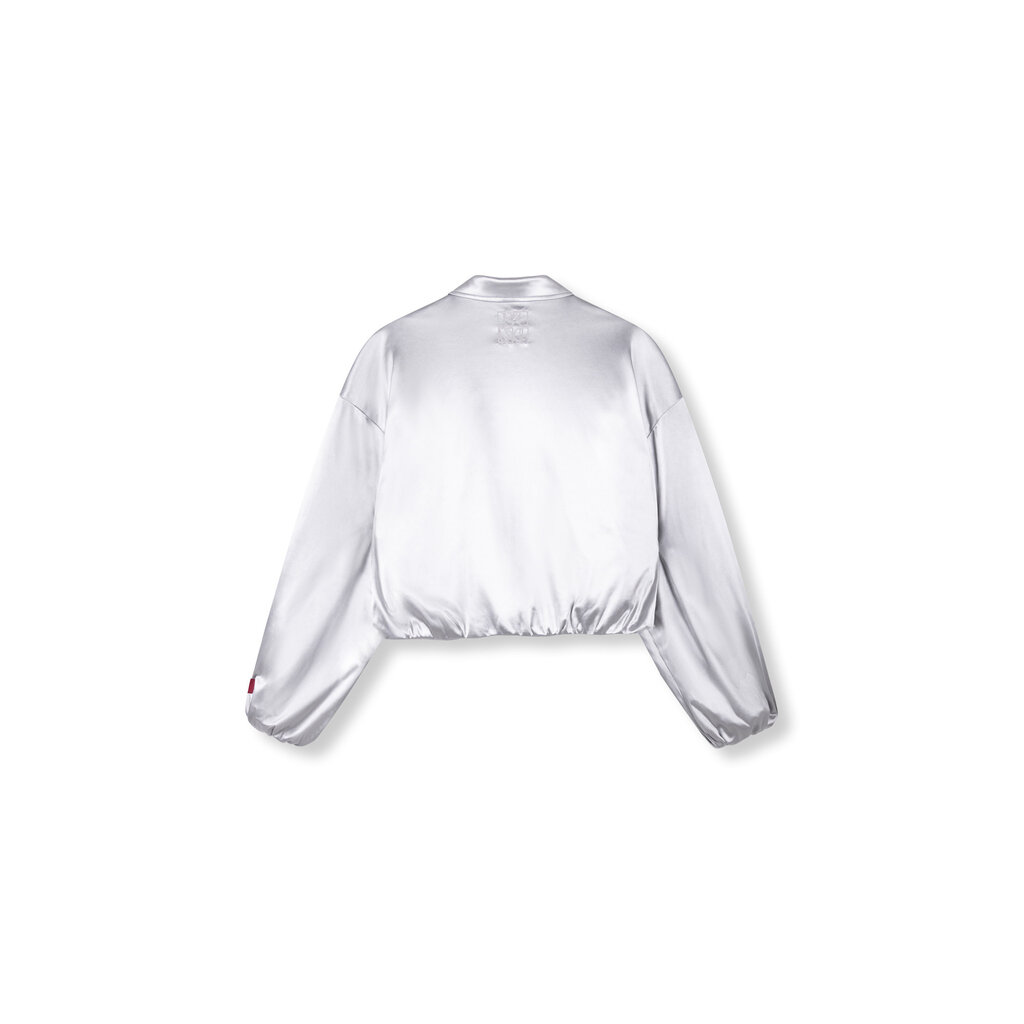REFINED oversized bomber DIA R2512428858 SILVER