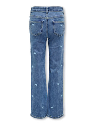 KOGJUICY JEANS 15315607 Medium Blue BLUE HEARTS